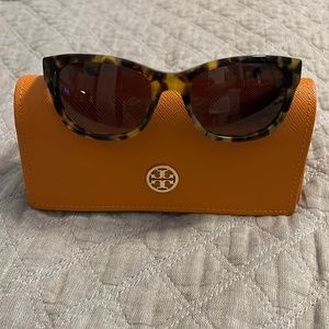 Tory Burch tortoise sunglasses